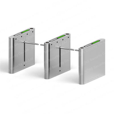 RFID Drop Arm Gate Waist Height Portable Turnstile Acess Control With Wheels